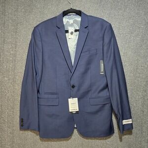 Express Photographer Slim Fit Mens Blazer Sport Coat Jacket 40R Blue NWT $298.00